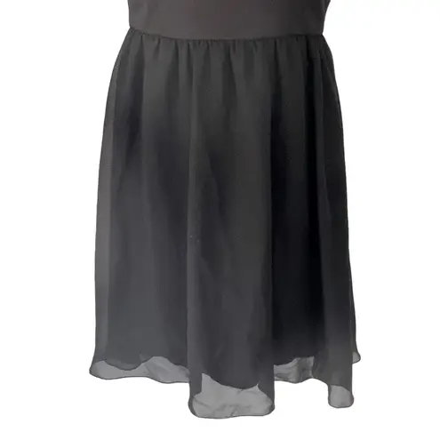 Trac Size XS Black Gold Mini Dress Whimisgoth Chiffon Fairy Grunge HOCO