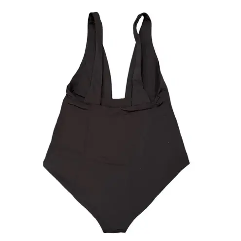 Mara Hoffman Women's Standard Audrey Deep V One Piece Swimsuit Size S