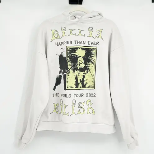 Billie Eilish Happier Than Ever World Tour 2022 Hoodie Merch Sweatshirt Unisex M
