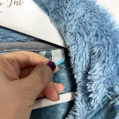 Free Country Blue Warm Cozy Fleece Zip Jacket