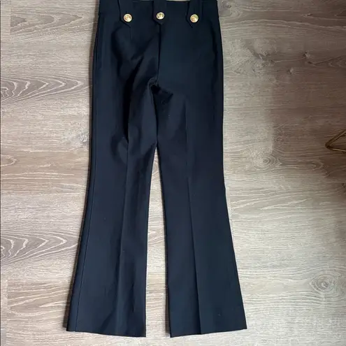 Derek Lam 10 Crosby Robertson Crop Flare Pants 0