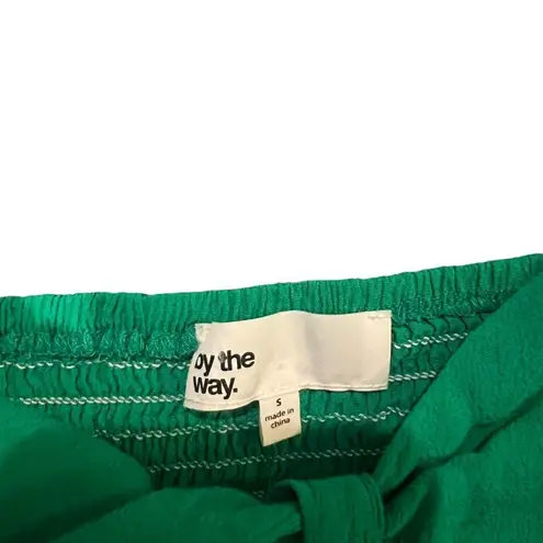 by the way. Green Bandeau Top Size Small