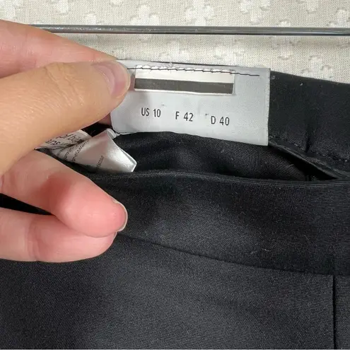 Akris Punto Black High Rise Slim Trousers