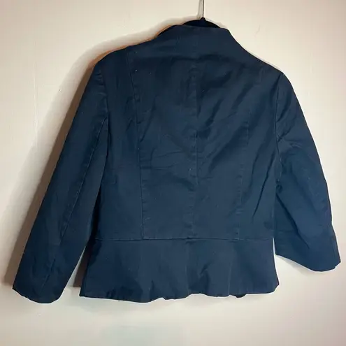 Old Navy  Y2K Cotton Stretch Lightweight Blazer - Image 4