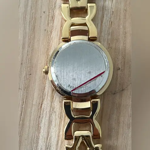 Wittnauer Longines Ladies Watch Rare Crystal Embellishments Gold Weave Bracelet