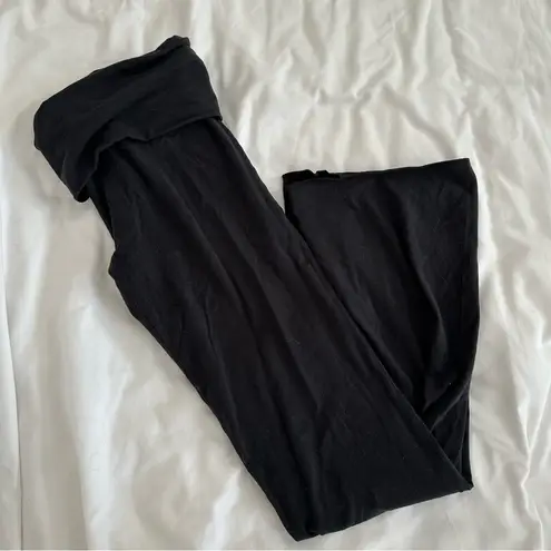 SKIMS Cotton Jersey Foldover Pant