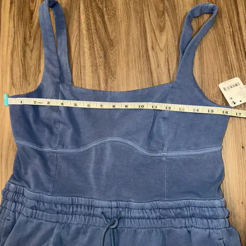 NEW Free People FP Movement Women's Inbound Onesie Midnight Navy Size XL NWT Blue