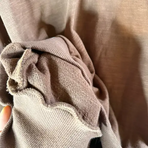 Kimes Ranch Ladies Dewey V Neck Brown Pullover Sweatshirt Size XXL