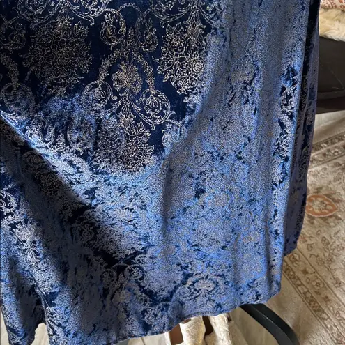 Gunne Sax Vtg 80’s Gunnies cream satin sheer lace Victorian button down feminine blouse M