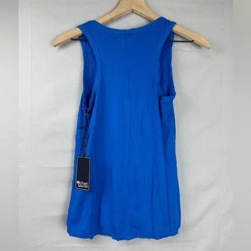 Michael Lauren Michael‎ Lauren Tank Top Tencel/Cotton Royal Blue Size XS