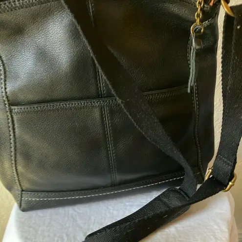 The Sak : Black Leather (buttery soft) Shoulder Bag