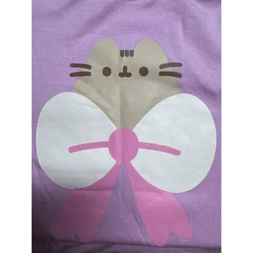 Pusheen The Cat x Unique Vintage Purple Graphic T-Shirt Womens XL/14 NWT