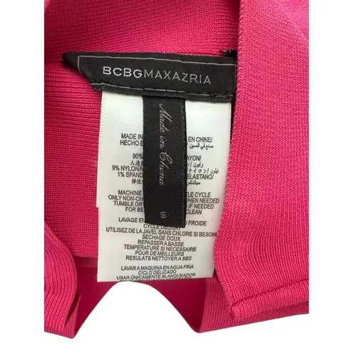 BCBG MaxAzria Bandage Pencil Skirt Azalea Pink S Small Bodycon Stretch #EE10