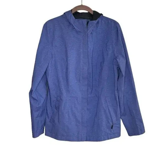 32 Degrees Heat 32 DEGREES COOL Blue Jacket Windbreaker Hoodie Full Zipper Womens Size Medium