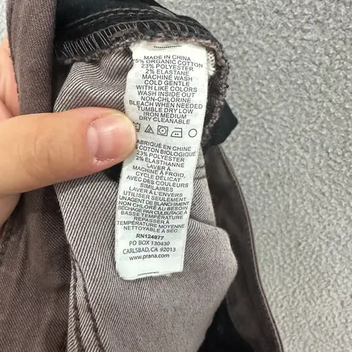 prAna Pants Y2K Skinny Brown Organic Cotton 2/26 Sustainable Eco Casual Workwear