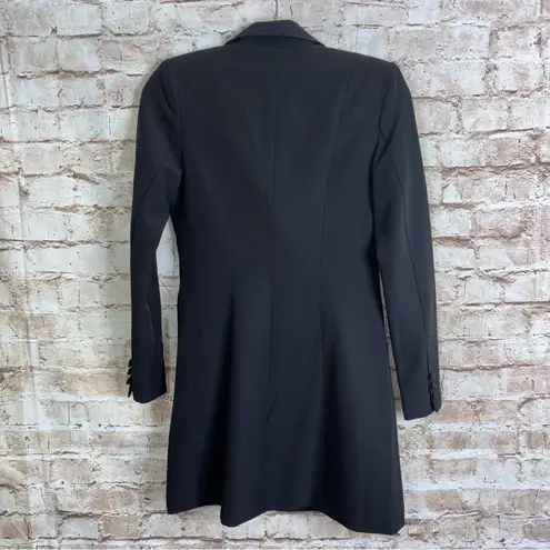 Aidan Aidan Mattox Black Tuxedo Cocktail Dress Size 2 NEW