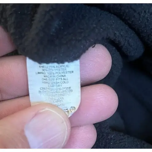 Alpaca Tassle Beanie Winter Hat Fleece Lined Women's One Size