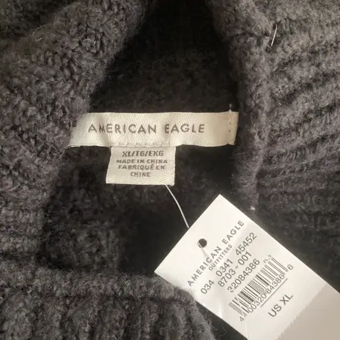 American Eagle Mock Neck Knit Top