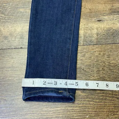 Mott & Bow Jeans Women 27 Blue High Rise Skinny Stretch Dark Wash Denim