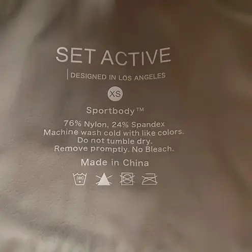 Set Active SPORTBODY® MINI HIGH NECK SZ XS BRA