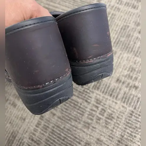 Dansko  $150 XP 2.0 Waterproof Clogs Oil Brown Leather 38 Chocolate Mocha Nonskid