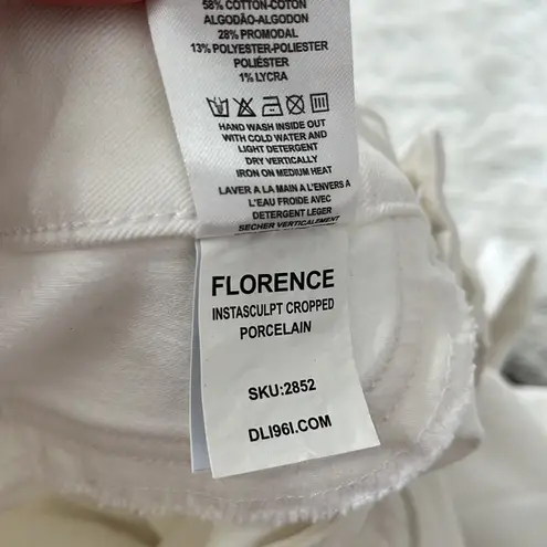 DL1961  Women’s Florence Skinny Crop Jeans in Porcelain size 29