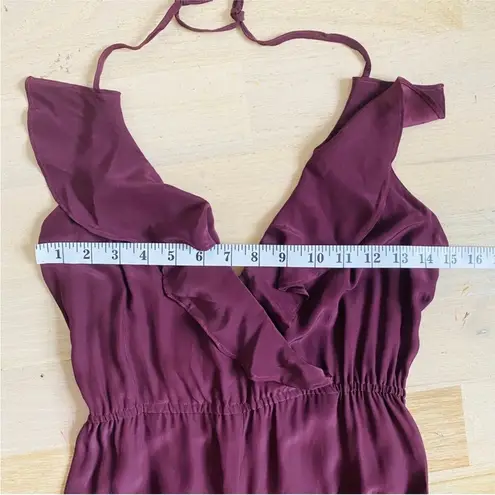 Yumi Kim jumpsuit in wine NWOT