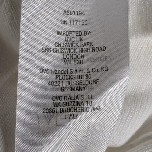 Belle Beach By Kim White Swim Coverup with Flowing Fabric Size 1X