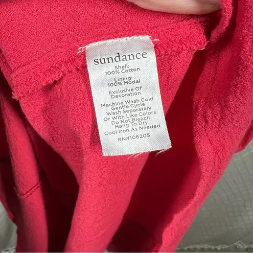 Sundance Pink Cotton Gauze Sleeveless Maxi Dress