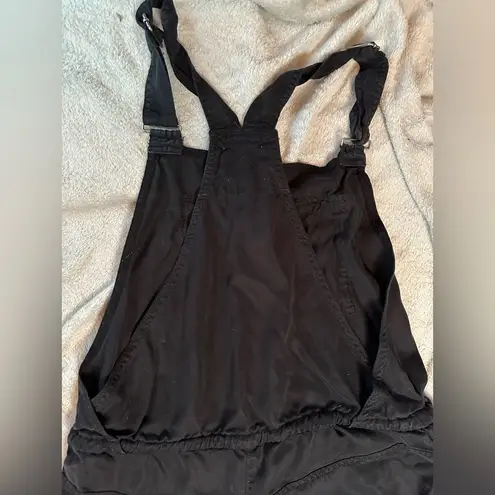 Aritzia Wilfred Free Black Valletta Overalls Size S Excellent Condition $148