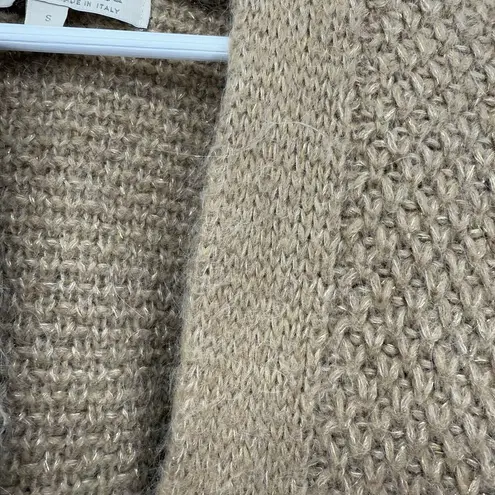 Lineamaglia Mohair Cardigan Sweater Brown