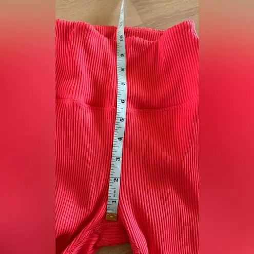 Carbon 38 Ribbed 7/8 Legging cayenne size XS