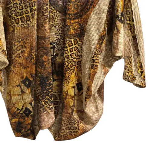 Cactus 2 Piece Cardigan & Matching Tank Bohemian/Egyptian/Animal Print