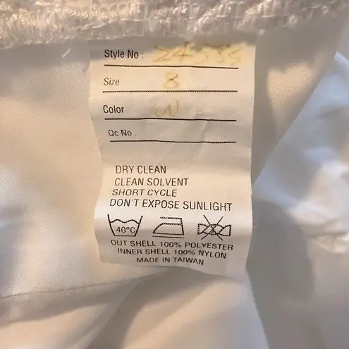 Wedding Dress Bridals White Wedding Dress with Long Train