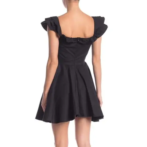 Love + Harmony NWT Black Ruffle Off-Shoulder Mini Dress Party Cocktail Sorority