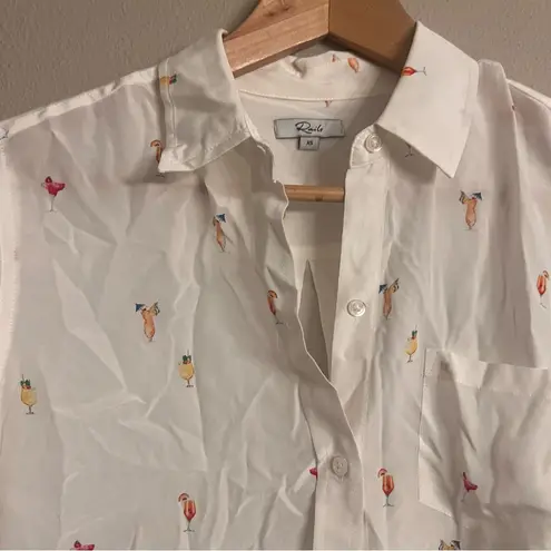 Rails Kate Silk Cocktail Blouse