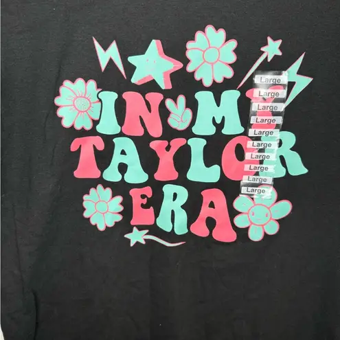 “In My Taylor Era” Black Graphic T