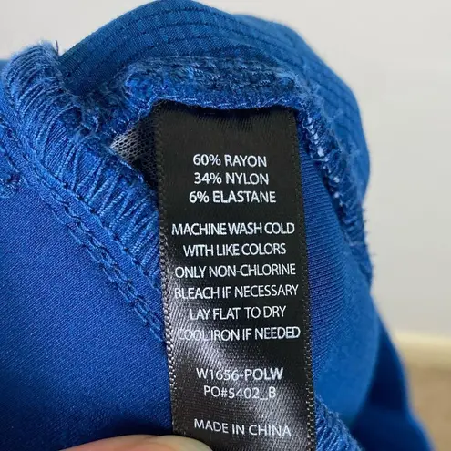 Betabrand (3XL Petite) Cosmo Light Dress Pant Yoga Pant Trousers Seaglass Blue