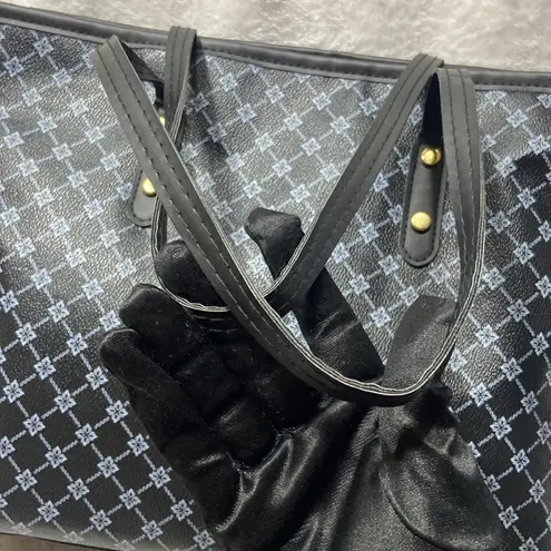 Stylish Black and Gray Tote Bag