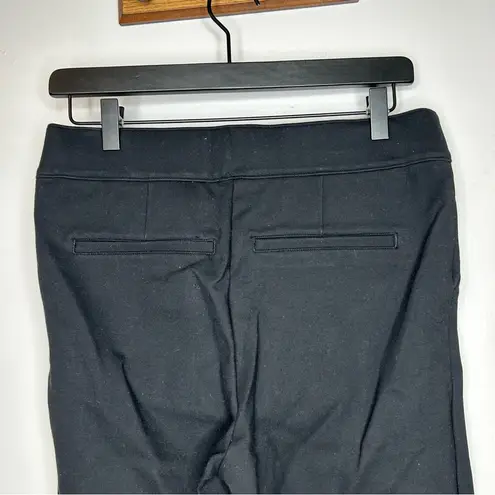 Spanx  Black Kick Flare Ponte Pants Size L Tall