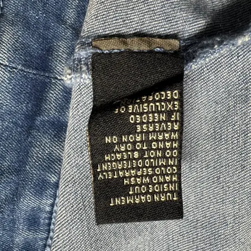 Diane Gilman DG2 by Women's Stretch Denim Embroidered Jacket Indigo 2xl