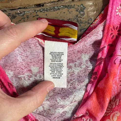 Vintage Y2K Zoey Beth Pink Floral Knot