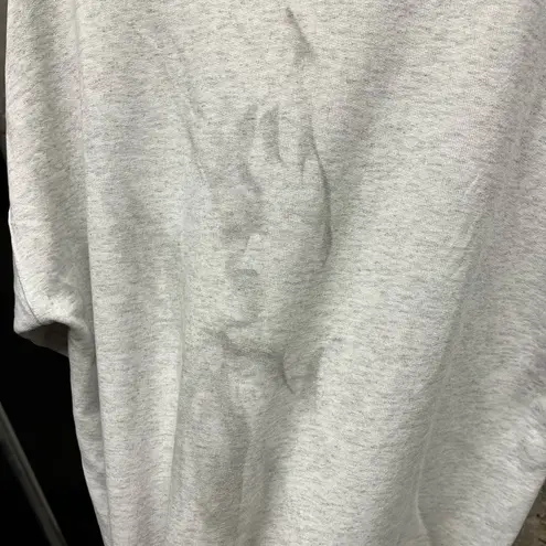 Dodger Vintage 90s Notre Dame Fighting Irish Embroidered Crewneck Sweatshirt XL Gray