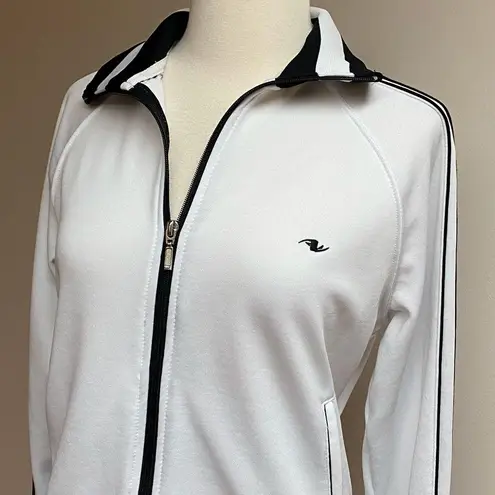 Athletic Works  White/Black Zippered Jacket