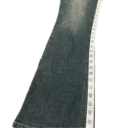 Arizona Jeans Arizona Jean Company Blue Flare Wide Leg Denim