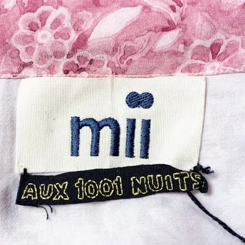 Mii Collection The Lata Tapis Volant Skirt Size Small NWT Pink