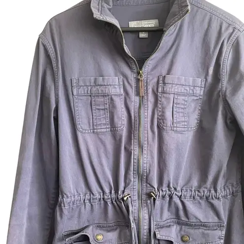 Gander mountain Women Jacket M Blue Gorpcore Utility Hiking Camping Outerwear