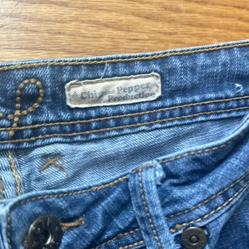 Chip and Pepper Flare Denim Jeans Junior 9 Blue Size undefined