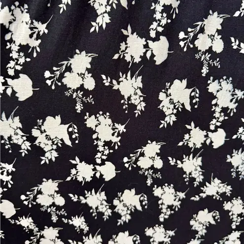 Tolani Collection Black White Floral Vivian Maxi Dress Women’s Size L NWT