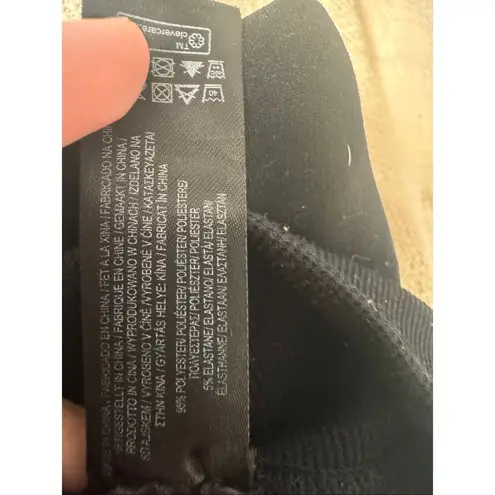 Women’s Black Fleece Lined Leggings Size L